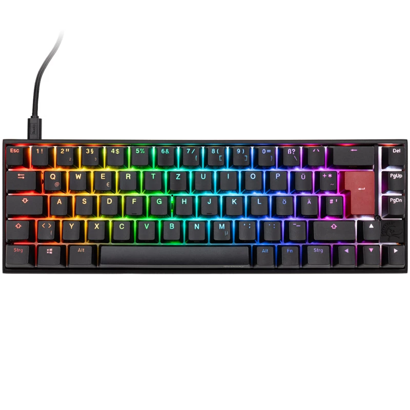 Ducky Mecha Pro SF keyboard Gaming USB German Black