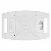 Rectangular adjustable shower stool