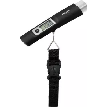VOLTCRAFT VC-KS50 Kofferwaage Weighing Range (max.) 50 kg Readability 10 g Black, Light Grey (VC-KS50)