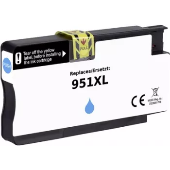 Renkforce Ink replaces HP 951 XL (CN046AE) compatible Cyan RF-I-HP951XLC RF-5718848 (RF-5718848)