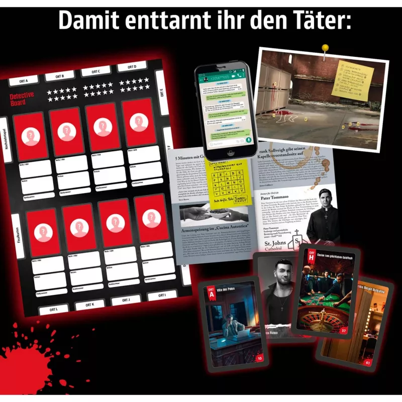 Masters of Crime: Vendetta, Board Game