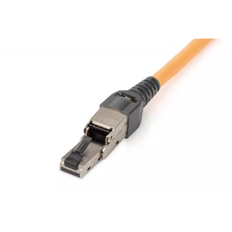 Digitus CAT 6A Field Termination Plug bendable STP with dust cap RJ-45 Female Silver