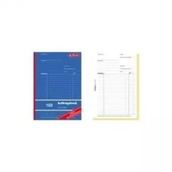 Administration Book Herlitz 880427 Blue A4 80 Sheets
