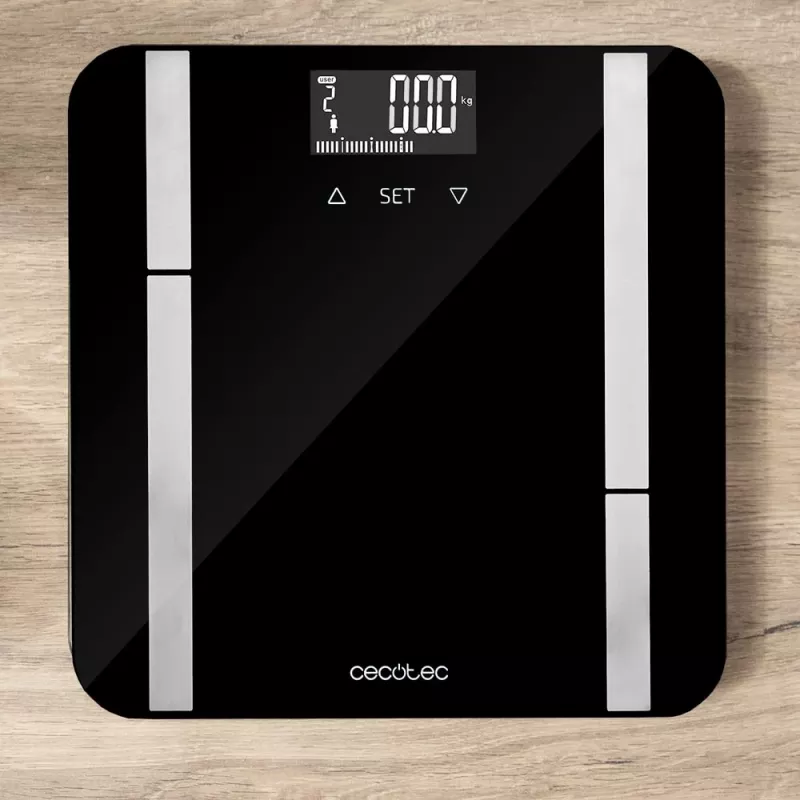 Cecotec | Smart Bathroom Scale | Surface Precision 9450 Full Healthy | Maximum weight (capacity) 180 kg | Accuracy 100 g | Black