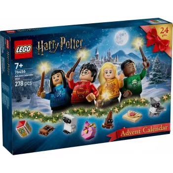 Construction toy LEGO Harry Potter Advent Calendar 2025 set 76456 — 278 pieces, 8 minifigures, age 7+