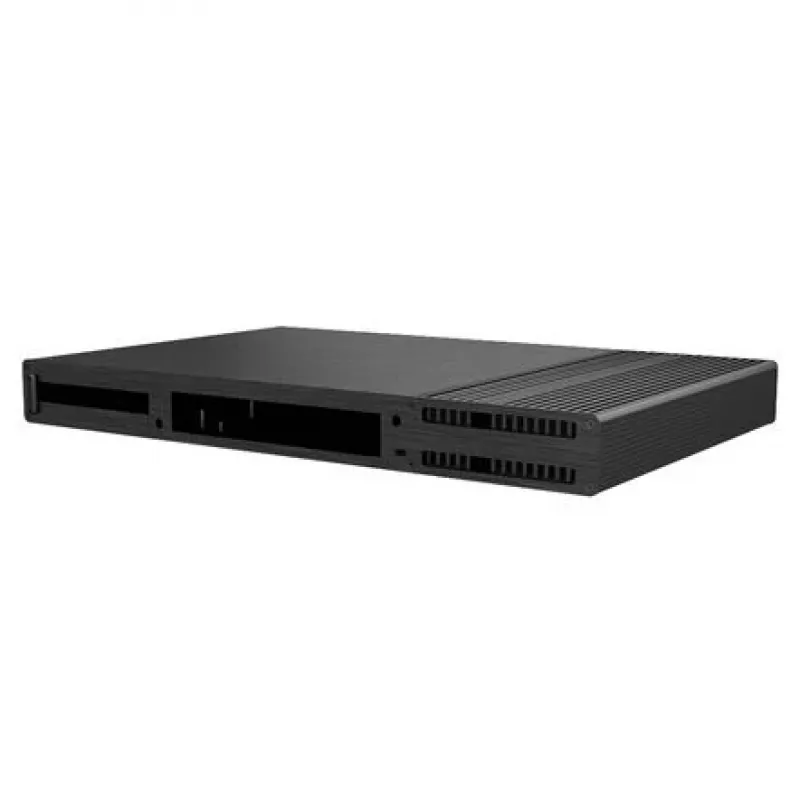 Computer Case Akasa Galileo TU2 Plus MKII Mini-ITX Case - Black