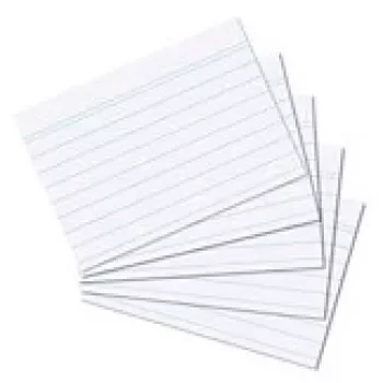 Index Card Herlitz 1150705 White 100 pcs