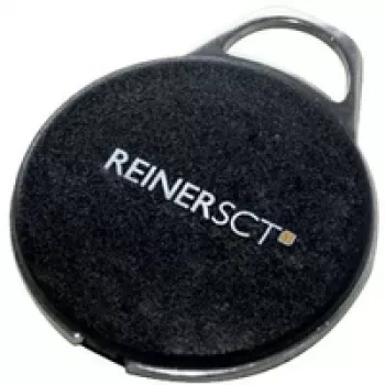 Reiner SCT timeCard Premium Transponder 25 DES RFID tag Black 13.56 MHz IP65