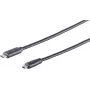 USB Cable S/CONN 77144-3.0 USB 2.0 2m USB C Mini-USB A Black