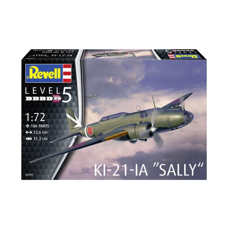 Revell KI-21-LA Sally 1:72 Model Kit