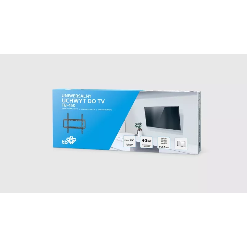 TV wall mount TB-450 up to 65 inches 40kg max VESA 400x400