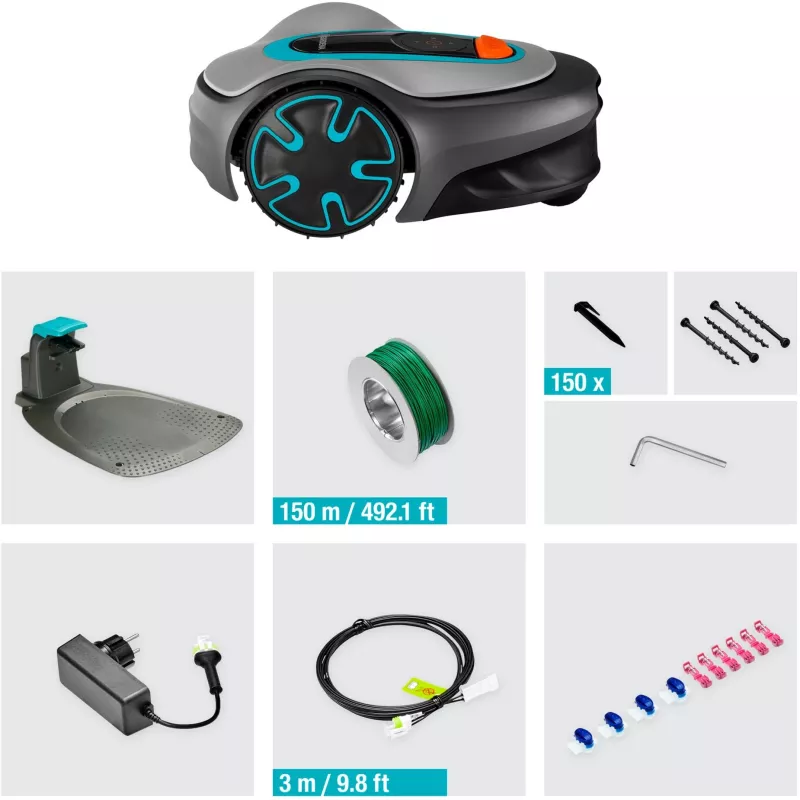 Robotic lawn mower Gardena SILENO minimo