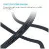 Magnetic braided USB-C to USB-C cable FIXED FIXDBM-CC2-GR, USB 2.0, braided jacket, fixed length, gray