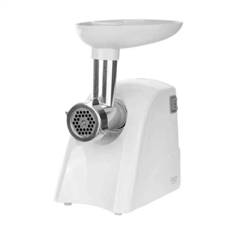 Adler AD 4803 mincer 800 W Stainless steel, White