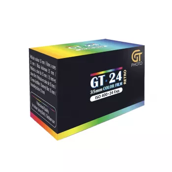 35mm Photo Film GT Photo GT24FILMRT Retro – 35mm format, color-negative film