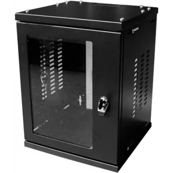 LogiLink W06Z33B - Black - Wall Distributor - 20 kg - 31,2 cm - 30 cm - 23,5 cm (W06Z33B)