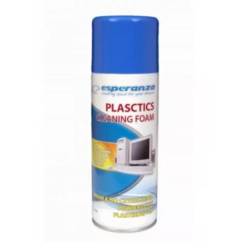 Equipment cleansing foam ESPERANZA ES104 for screens and plastics, 400 ml, multicolour