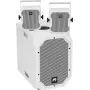 Active Speaker Set Omnitronic BOB-10A ws with 2x BOB-4 ws – powered main BOB-10A and two satellite BOB-4, compact active PA speakers
