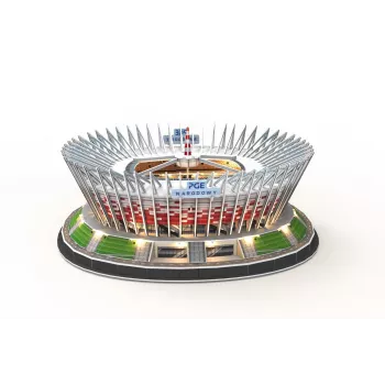 3D Puzzle cubicfun PGE National LED Model 306-L541H — LED-illuminated architectural paper model