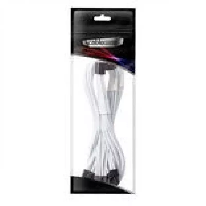 CableMod C-Series Pro Connection Cable - Variant A, 90°, 16-Pin to 3x8-Pin PCIe, white