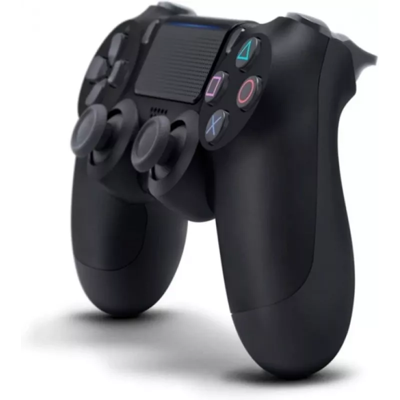 Wireless game controller Sony DualShock 4 — Black, built-in Li‑Ion battery, speaker, touchpad, vibration, gyro, accelerometer