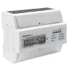 Qoltec Three Phase Bi-Directional Electronic Meter | DIN rail energy consumption meter | 400V | 100A | LCD | 4P