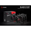 All-in-one liquid cooler SAVIO BLADE SET 120 mm fan 1800 RPM 32 sone Black