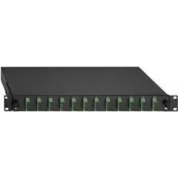 Fiber optic splice box Rutenbeck BasicLine 19 inch Expandable, rack-mounted 19-inch