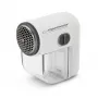 Fabric shaver ESPERANZA Cuddly ECS003E — portable lint remover, white/grey, stainless steel blade, battery-powered, compact (80×40×75 mm)