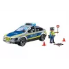 Playmobil Police Car with Siren and Flashing Light, Multicolour, Plastic, 3+