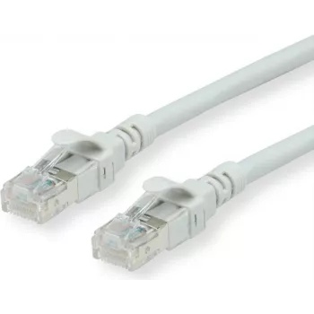 Roline - Patch-Cable - RJ-45 (M) to RJ-45 (M) - 1.5 m - SFTP, PiMF - CAT 6 - Halogen-Free, Moulded, Stranded - Grey