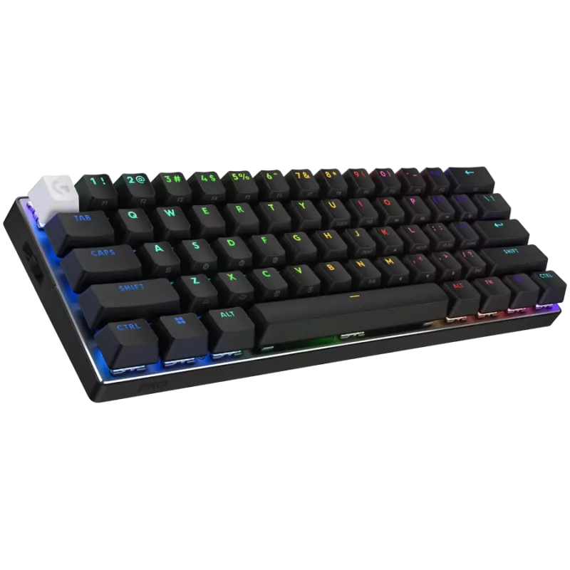 LOGITECH PRO X 60 LIGHTSPEED Wireless Gaming Keyboard (Tactile) - BLACK - PAN - 2.4GHZ/BT - EMEA28i-935 - TACTILE SWITCH