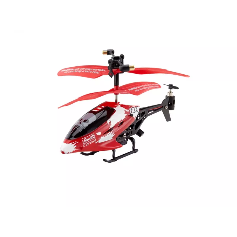 Helicopter RC Revell TOXI electric engine, LiPo 75 mAh, 15 g, white/red/black