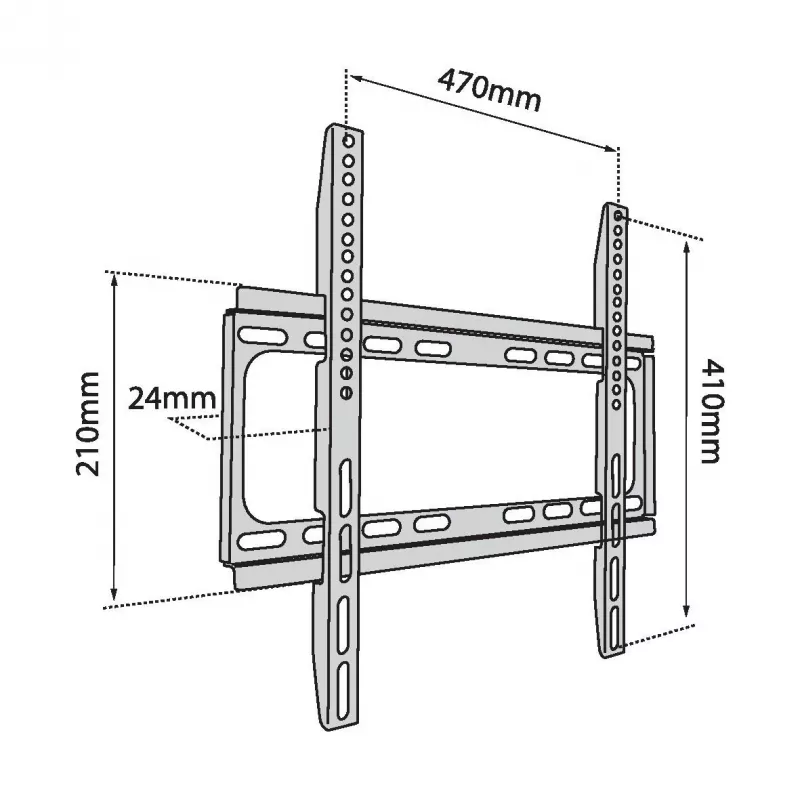 TV wall mount TB-450 up to 65 inches 40kg max VESA 400x400