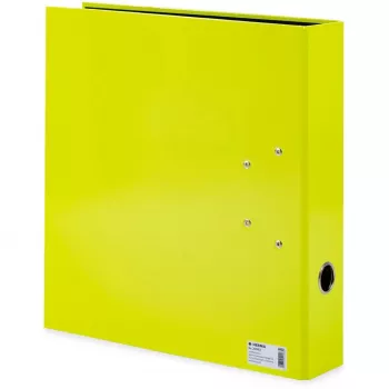 Ring Binder HERMA 20063 A4 Yellow Round Ring 70mm Storage