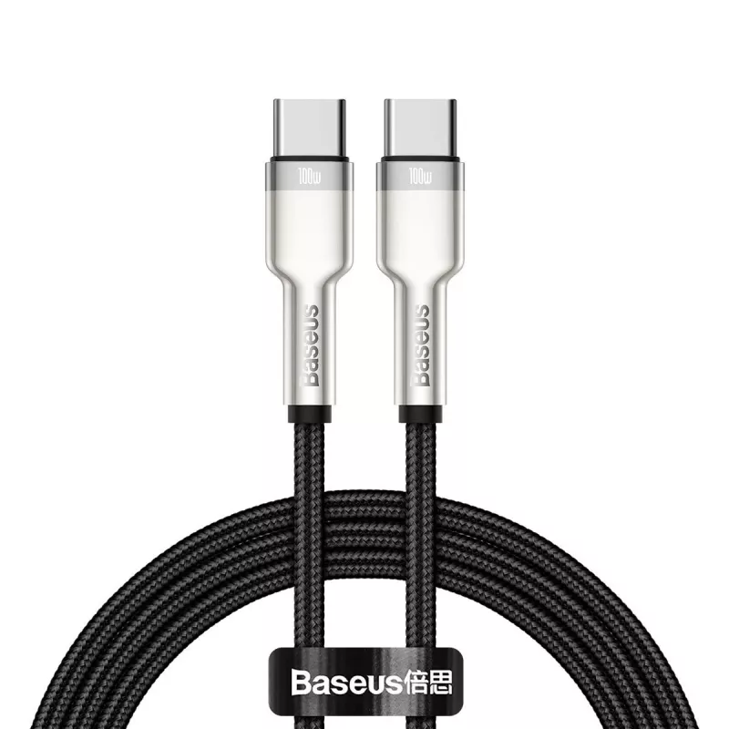USB-C to USB-C cable Baseus CATJK-C01, USB 3.2 Gen 1, 1 m, Black
