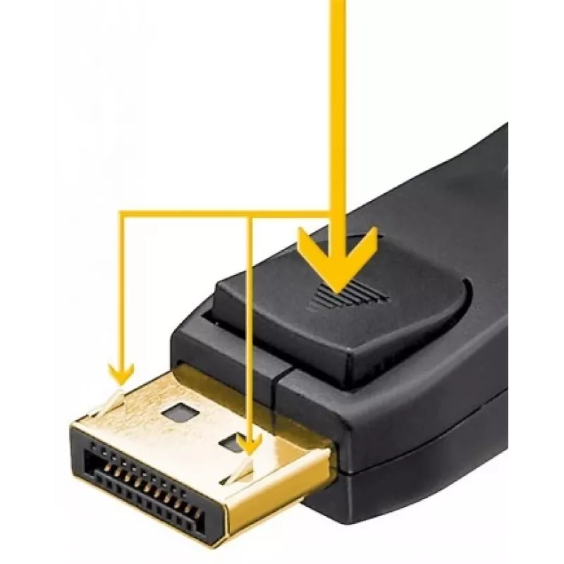 Goobay DisplayPort Connector Cable 1.4 3m DisplayPort to DisplayPort
