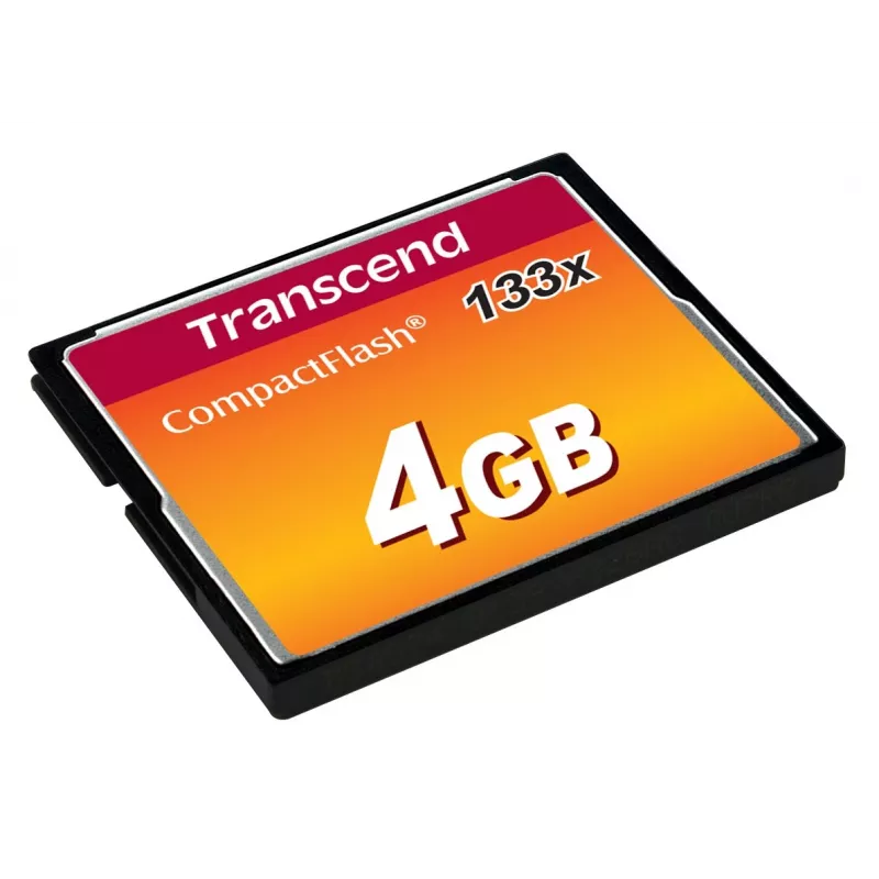 Flash memory Transcend 4GB CompactFlash 133x TS4GCF133