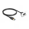 DeLOCK Easy 45 Module SuperSpeed USB USB 3.2 Gen 1 USB Type-A female to male 1m