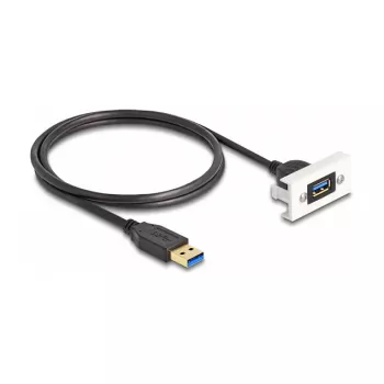 DeLOCK Easy 45 Module SuperSpeed USB USB 3.2 Gen 1 USB Type-A female to male 1m