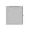 Lanberg WF01-6612-23S Wall-Mounted Rack Cabinet 19 inch 12U 600x600 Grey with Perforated Door