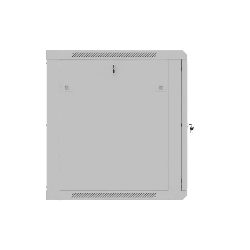 Lanberg WF01-6612-23S Wall-Mounted Rack Cabinet 19 inch 12U 600x600 Grey with Perforated Door