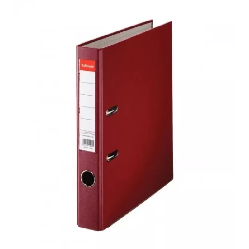 Binder Esselte, A4 / 50 mm, economical, cherry