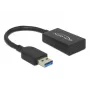 USB cable DeLOCK 65698 USB 3.2 Gen 2 0.15 m USB A USB C Black