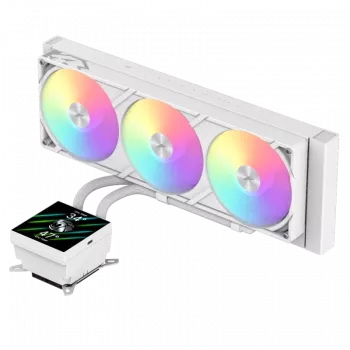 Gamemax CPU Liquid Cooler | GLACIER 360 LCD WH | Intel, AMD