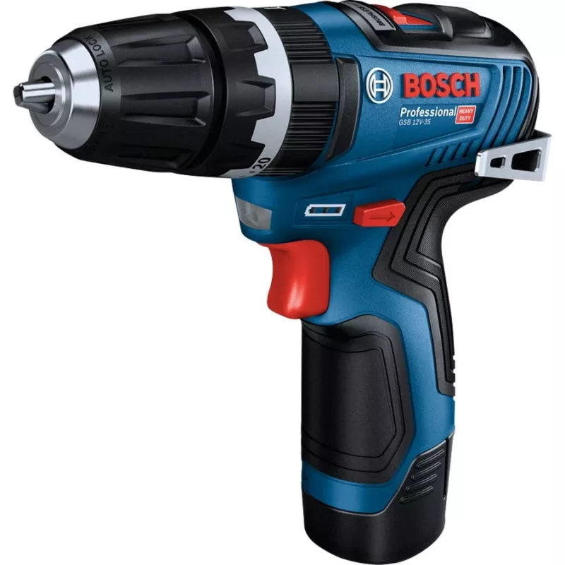 Drill Bosch GSB 12V-35 2x3Ah LBOXX 06019J9000