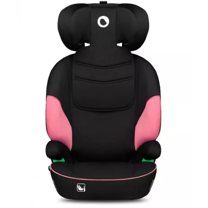Car seat Lionelo Lars I-Size — Group 2/3 for 100–150 cm, 15–36 kg, Pink