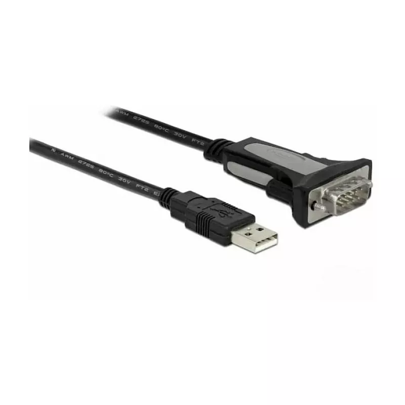 USB 2.0 Type-A to 1 x serial RS-232 DB9 4 m DeLOCK 66323
