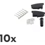Wire Connector ShiverPeaks BS72020-SET10 TAE N Black