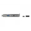 Slot Bracket DeLOCK 89934 with 1 x USB Type-C and 1 x USB Type-A Port